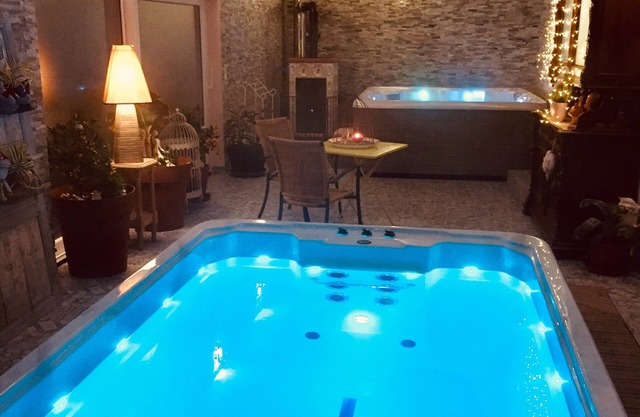 Cocooning cottage with spas and garden, an invitation to "let go".