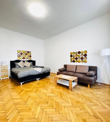 Comfortable 1BR & Lounge Apartment 7 min Westbahnhof