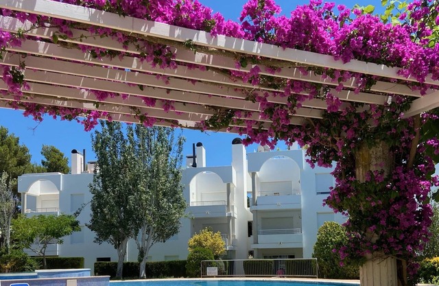 Comfortable ground floor air-conditioned apartment off the Famous Pine Walk