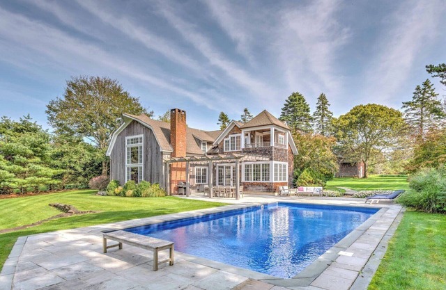 Complex located in Sagaponack, walking distance to Wolffer Estate with.