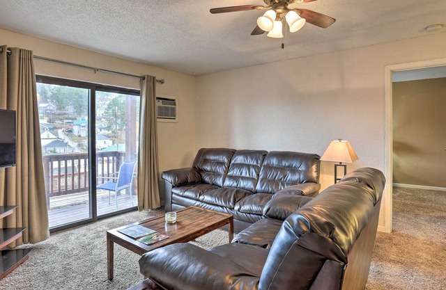 Convenient Lead Condo w/ Deck & Town Views!