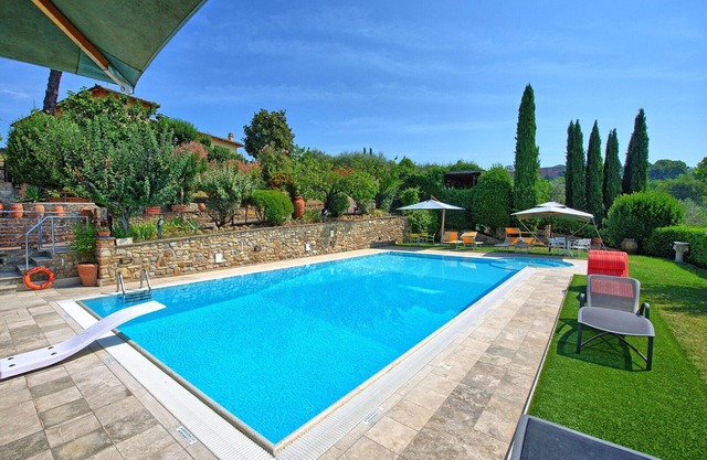 Cosy apartment for 2 guests with pool, A/C, WIFI, TV and panoramic view