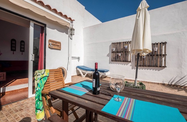 Cosy Holiday Home "Casa Sabina" in Alcalá with Terrace, Sea Access and Garden
