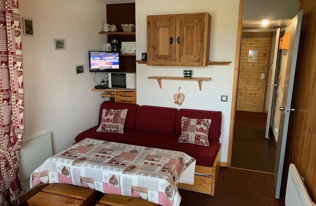Cosy studio in Plagne Villages at the foot of the slopes