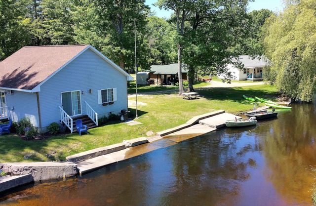 Cottage #5 on AuTrain River Near Lake Superior, Pictured Rocks, Waterfalls,Trail