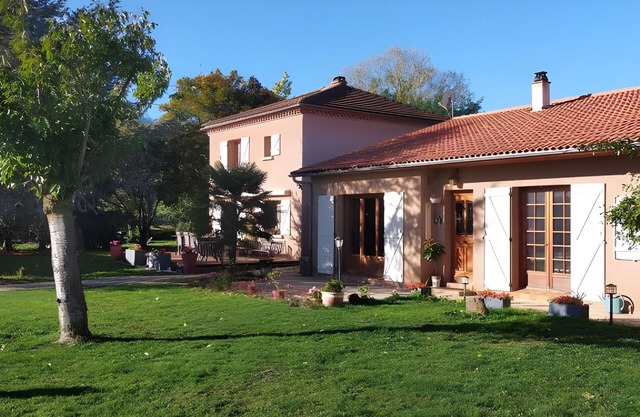 Cottage 'De La Fermette Aubepines' with Shared Pool, Private Terrace and Wi-Fi