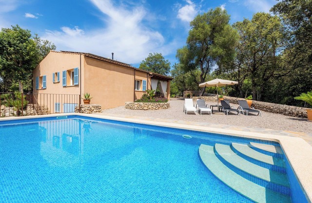 Country Home Na Creu Vella with Mountain View, Pool, Wi-Fi, A/C, Terraces & Garden