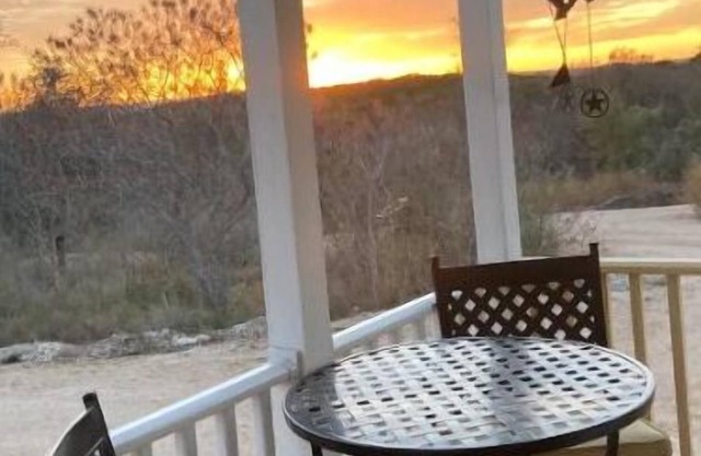 Cowboy Sunset at the Orrasis