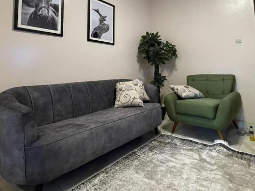 Cozy 1-Bed Apt with Pool & Gym in Najjera 2