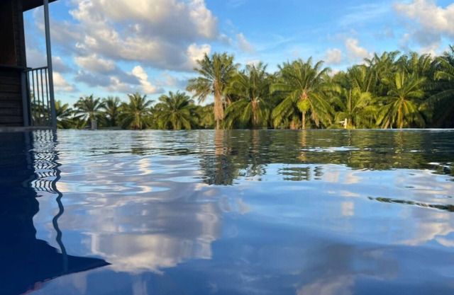 Cozy 2-bedroom hotel with AC and WiFi in enchanting Tela