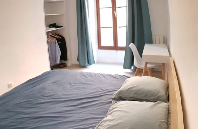 Cozy apartment - nice hypercentre - 5 min from the sea - 3 bedrooms - 7 sleeps