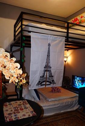 Cozy Loft Bed Mini Studio Golf View