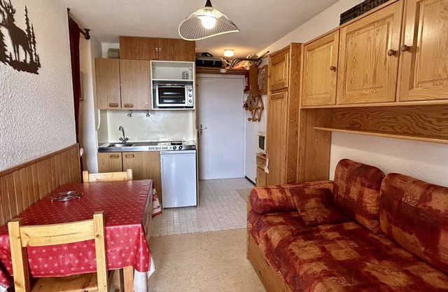 Cozy Studio for 4, Balcony, Near Shops & Lifts, Pet-Friendly - L'Alpe d'Huez