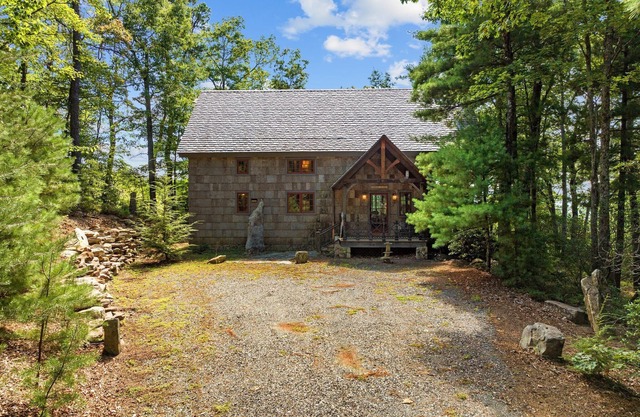"Craigh na Dun" timber frame cabin, Blue Ridge Views for outlanders to love