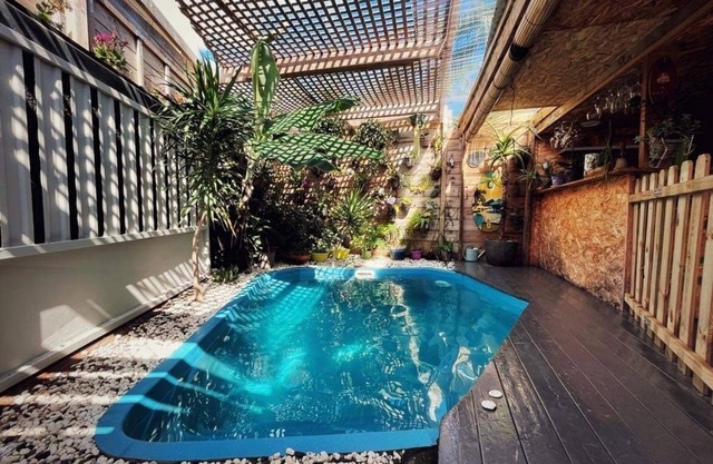 Creole Varangue with heated pool/balneotherapy in the wild south
