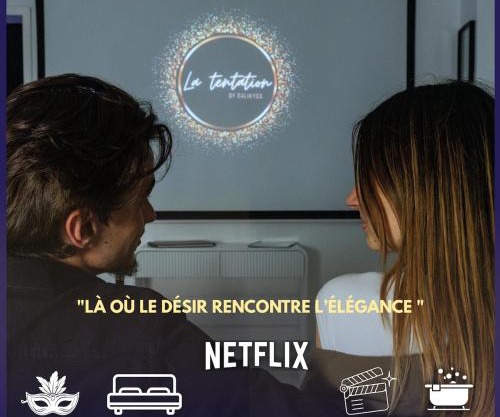 Dalikyda La Tentation Jacuzzi Cinéma élégant