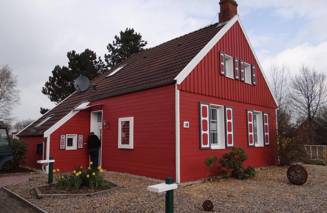 Das rote Haus in Westoverledingen