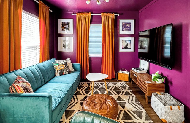 Dearly Beloved Den + Prince Themed Purple Glam Pad Near MSP&MOA