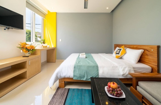 Deluxe studio with the double room