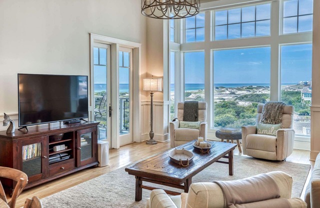 Designer Condo with Panoramic Gulf Views. Across from Heated Community Pool.