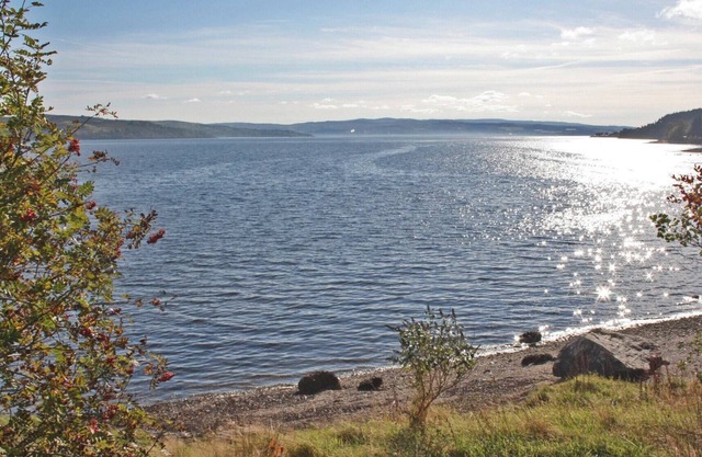 Detached cottage on the banks of Loch Long and the Firth of Clyde near Dunoon.