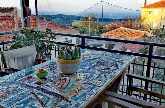 Dionysia's House With A Sea View Veranda!