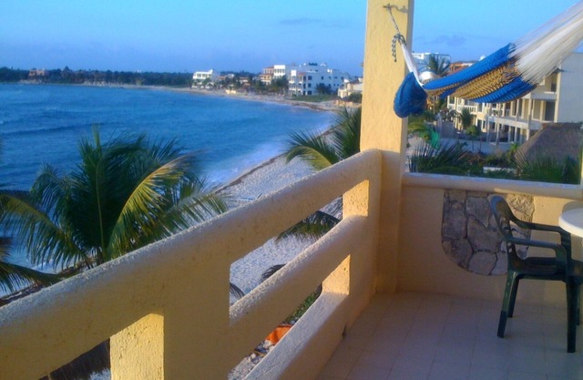 Direct Oceanfront, Corner Balcony Panoramic View of Beach, Half Moon Bay, Akumal
