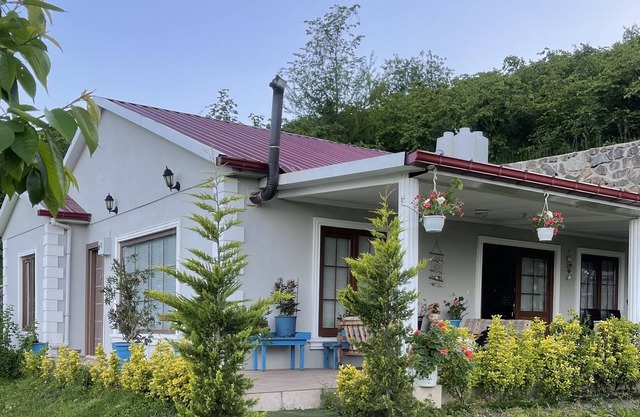 Doğa temiz hava kuş sesleri ve yeşilin içinde tamamen müstakil