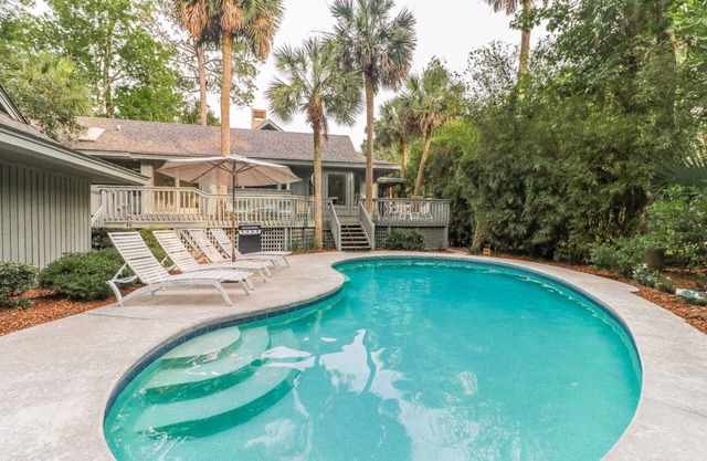 DOG FRIENDLY Four Bedroom Near Ocean Sea Pines Home with Private Pool