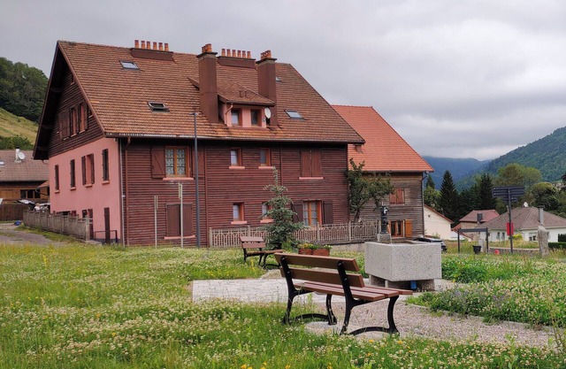 Duplex avec vue au centre de Bussang