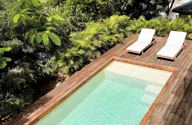 Duplex in Anse Marcel with private pool, WiFi, air conditioning and concierge service