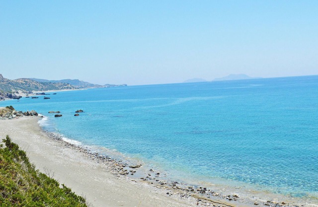 East of Preveli-Faye waterfront villa, south Crete