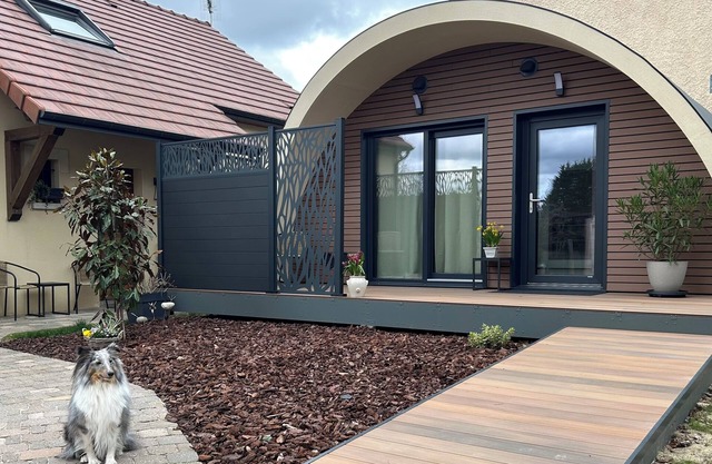 Ecolodge in the heart of Champagne, unusual cottage