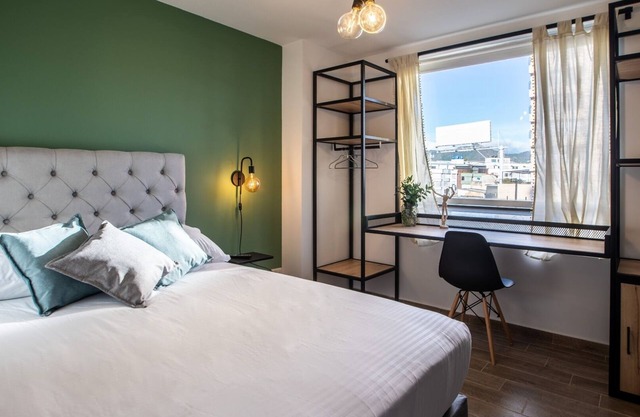 Enjoy a hotel room with breakfast included