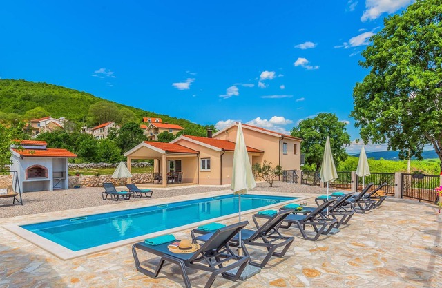 Enjoy a relaxing time in this comfortable vacation home with pool.