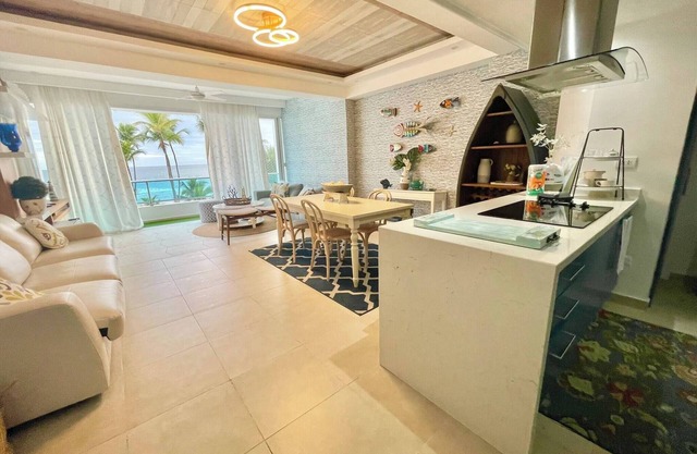 Enjoy beach life at this gated