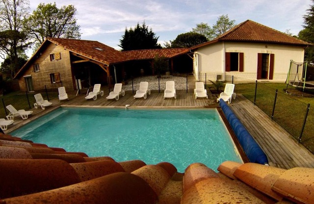 Ensemble de 3 villas avec piscine chauffée, esprit détente