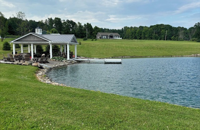 "Escape to the Barn on 40 Acres with Private Pond - Your Rural Retreat Awaits!"