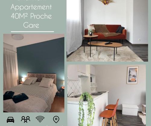 Evasion Parfaite ! Proche Gare et Clim