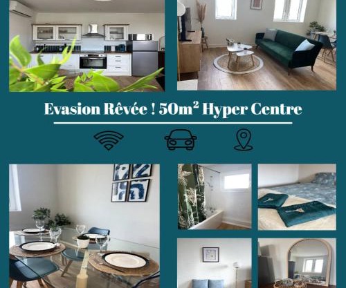 Evasion Rêvée! Proche gare et clim