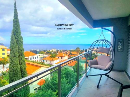 Exclusive Large Apartment in Funchal With Panoramic Sea, City and Mountain Views