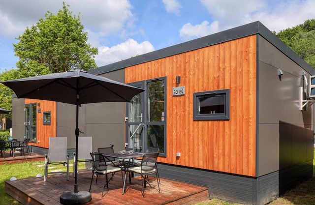 Experience a real Tiny House vacation close to nature at Camping Park Wemding!