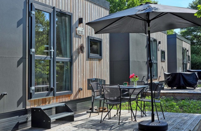 Experience a real Tiny House vacation close to nature at Camping Park Wemding!