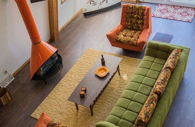 Fabulous Funky Refurbished 70's Retro Lakefront Home -