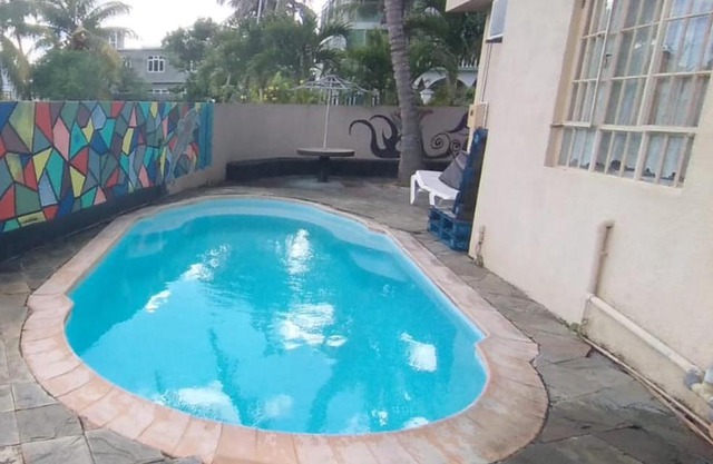 Family apartment with pool in Trou-aux-Biches, 80 m²