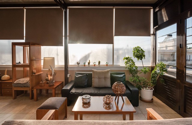 Family Apartment with terrace and sea view 10 minutes from the beach