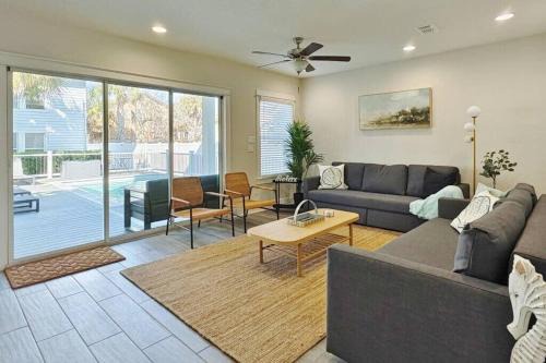 Family Beach House with Pool - Blocks From Beach