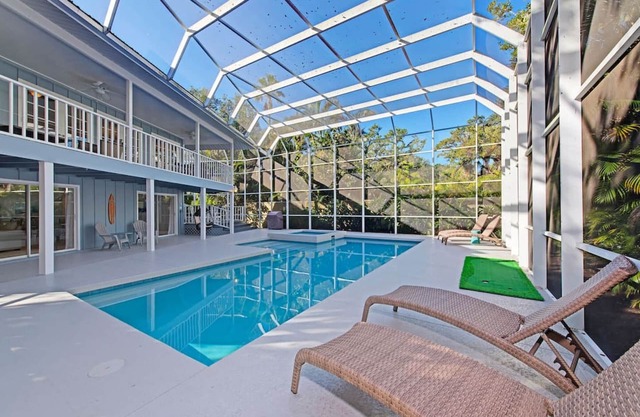 Family friendly with large pool