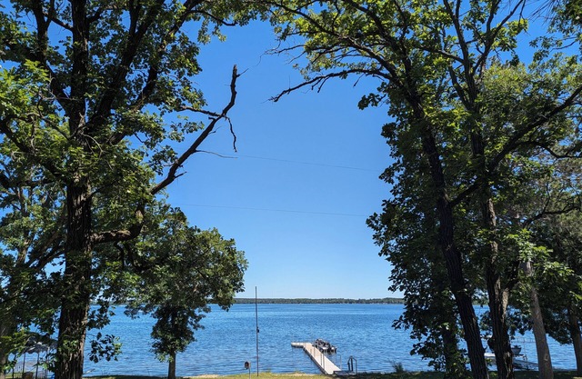 Fantastic Fishhook home w/PONTOON on premier sport & fishing lake! Pet Friendly!