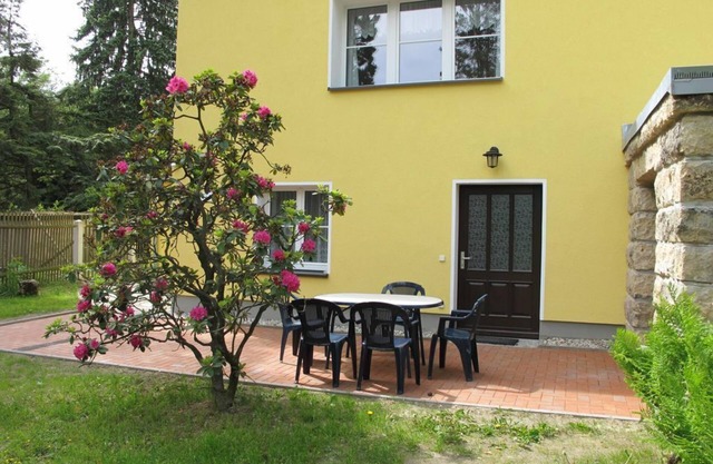 Ferienwohnung "flößersteig", 2 Schlafräume - Ferienhaus Schrammsteinblick